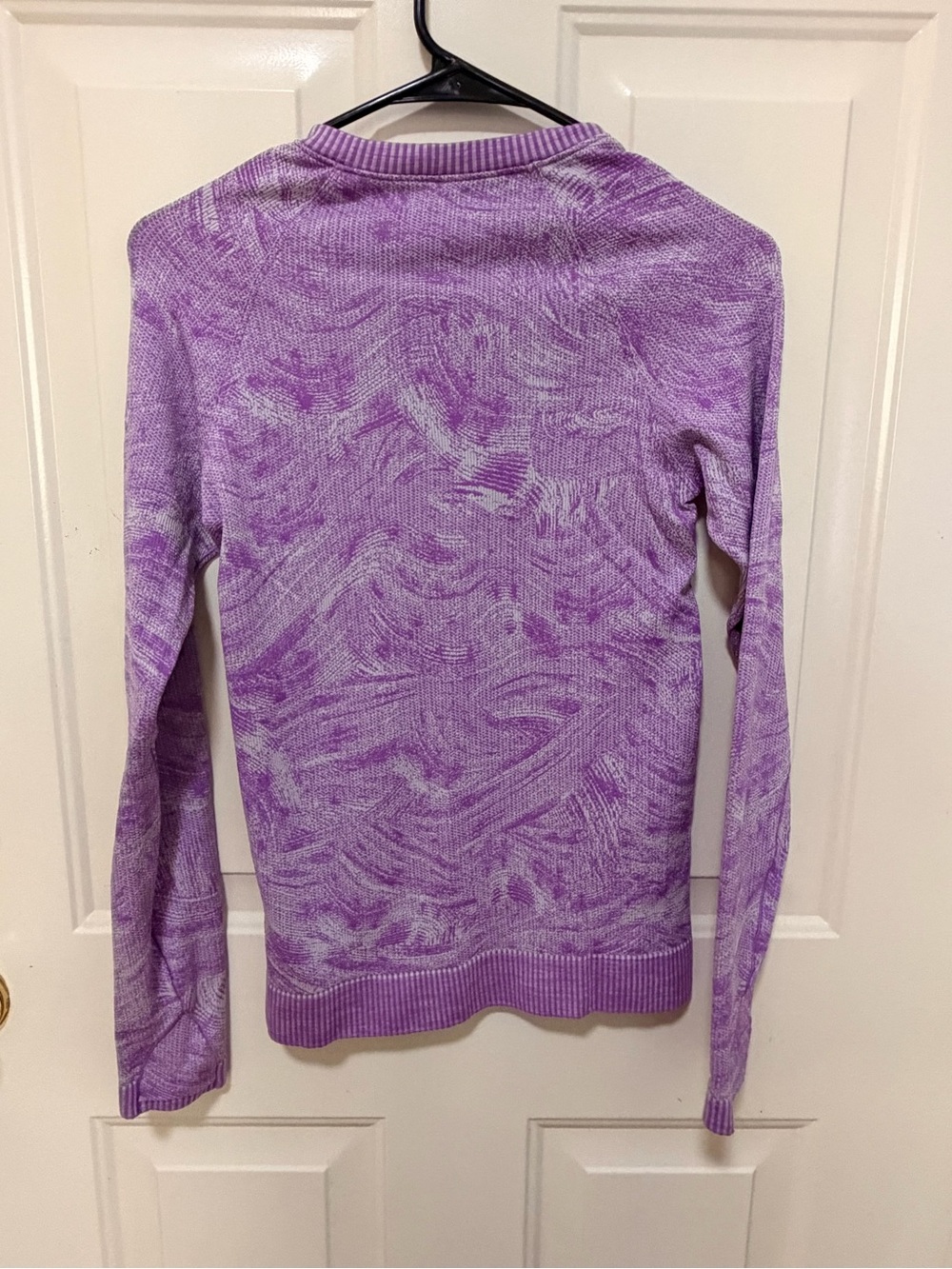 lululemon athletica Purple Marled Crewneck Sweater - Picture 3 of 3
